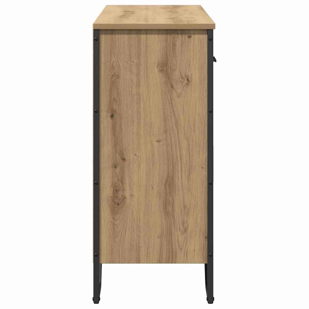 vidaXL Sideboard Artisan Oak 97 x 32.5 x 74.5 cm
