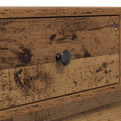 vidaXL Coffee Table Old Wood 90 x 90 x 28 cm Engineered Wood