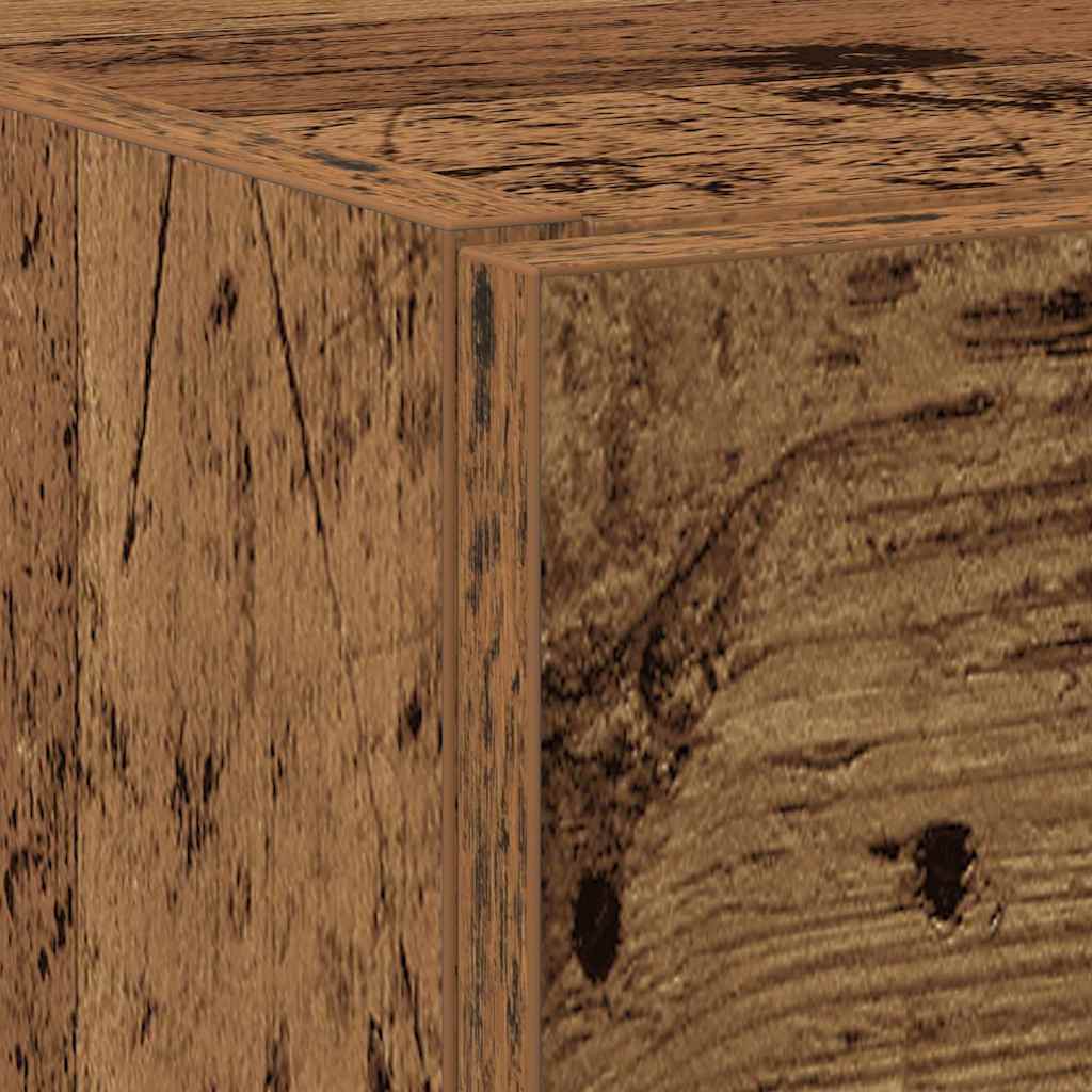 vidaXL Bathroom Cabinet Old Wood 40 x 37 x 59 cm Engineered wood