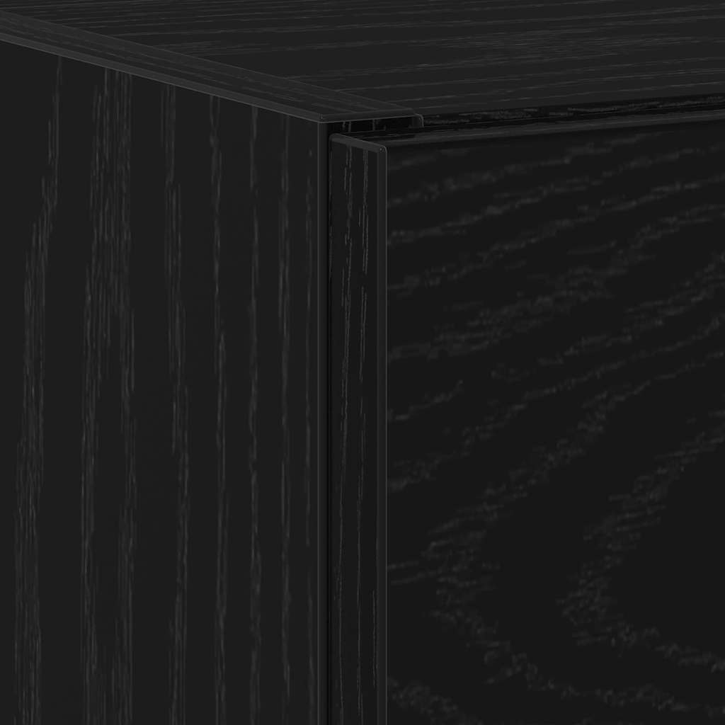 vidaXL Bathroom Cabinet Black Oak 40 x 37 x 59 cm Engineered wood