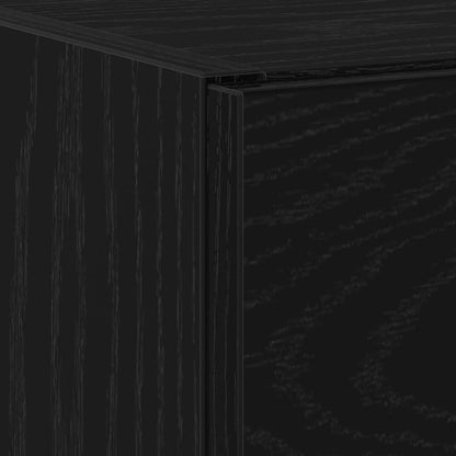 vidaXL Bathroom Cabinet Black Oak 40 x 37 x 59 cm Engineered wood