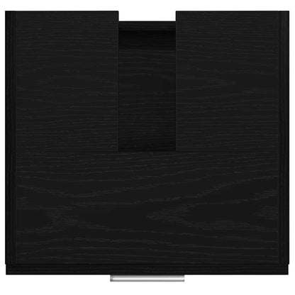 vidaXL Bathroom Cabinet Black Oak 40 x 37 x 59 cm Engineered wood