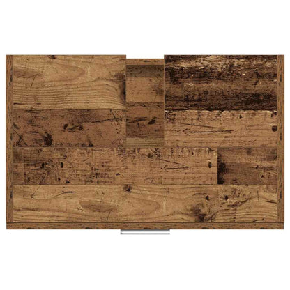 vidaXL Bathroom Cabinet Old Wood 59 x 37 x 59 cm Engineered wood