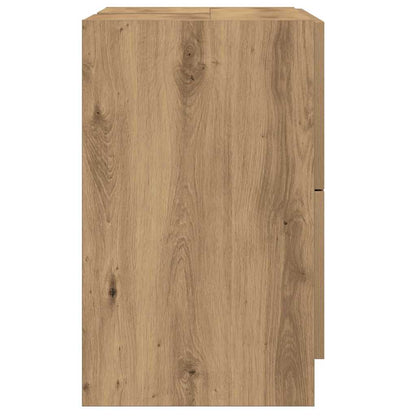 vidaXL Bathroom Cabinet Artisan Oak 59 x 37 x 59 cm Engineered wood