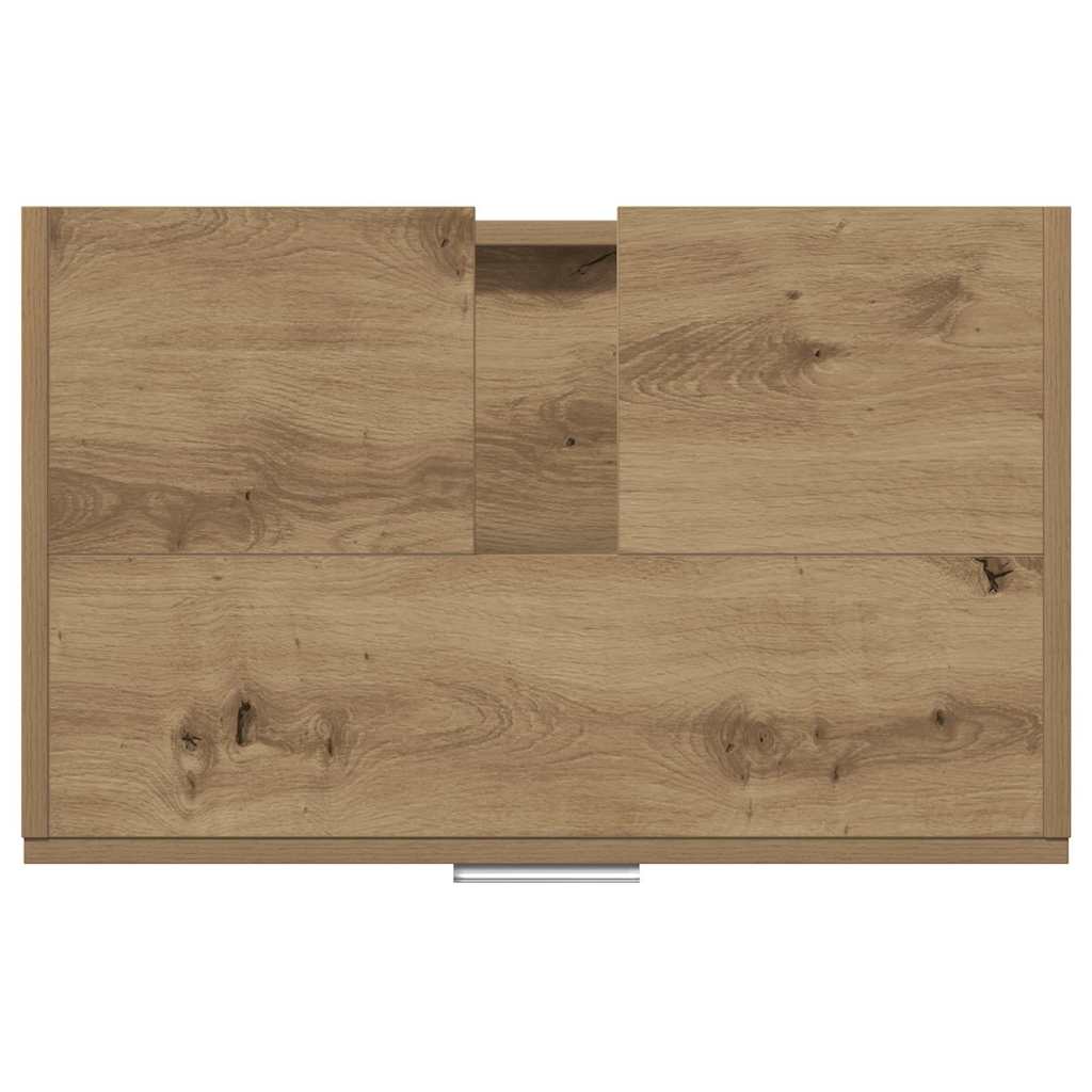 vidaXL Bathroom Cabinet Artisan Oak 59 x 37 x 59 cm Engineered wood