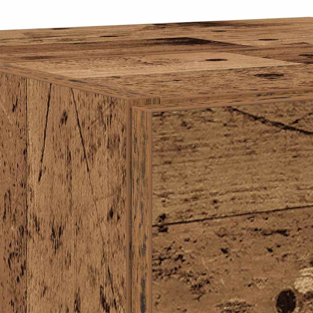 vidaXL Bathroom Cabinet Old Wood 78 x 37 x 59 cm Engineered wood