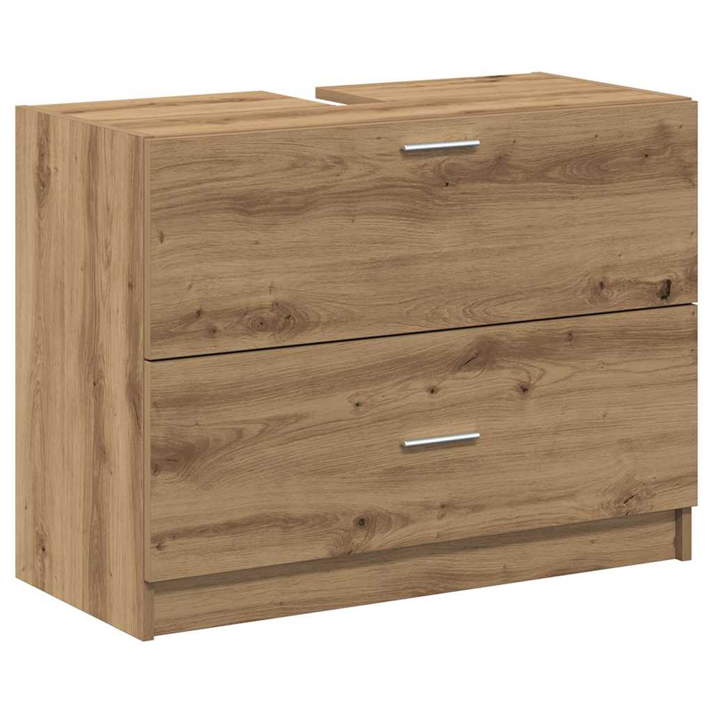 vidaXL Bathroom Cabinet Artisan Oak 78 x 37 x 59 cm Engineered wood