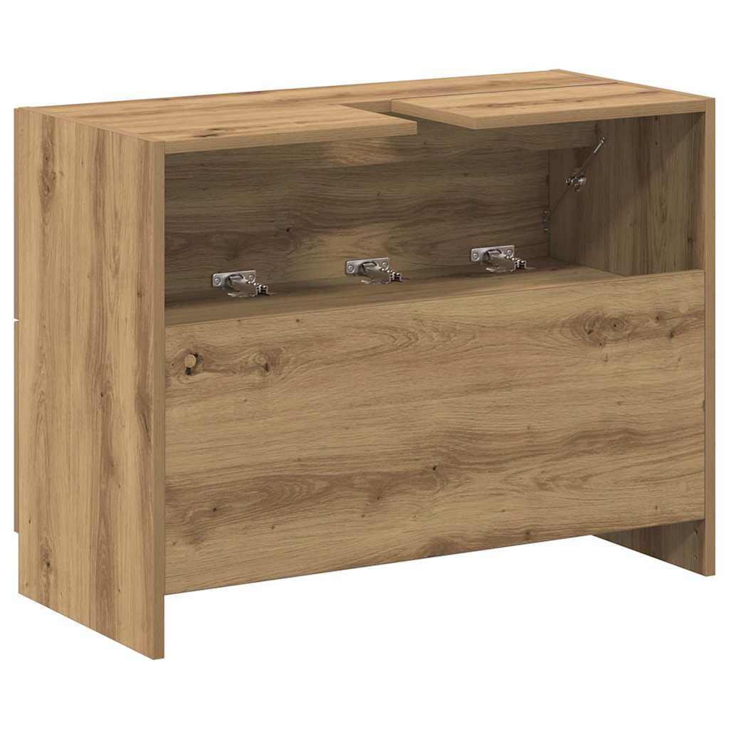 vidaXL Bathroom Cabinet Artisan Oak 78 x 37 x 59 cm Engineered wood