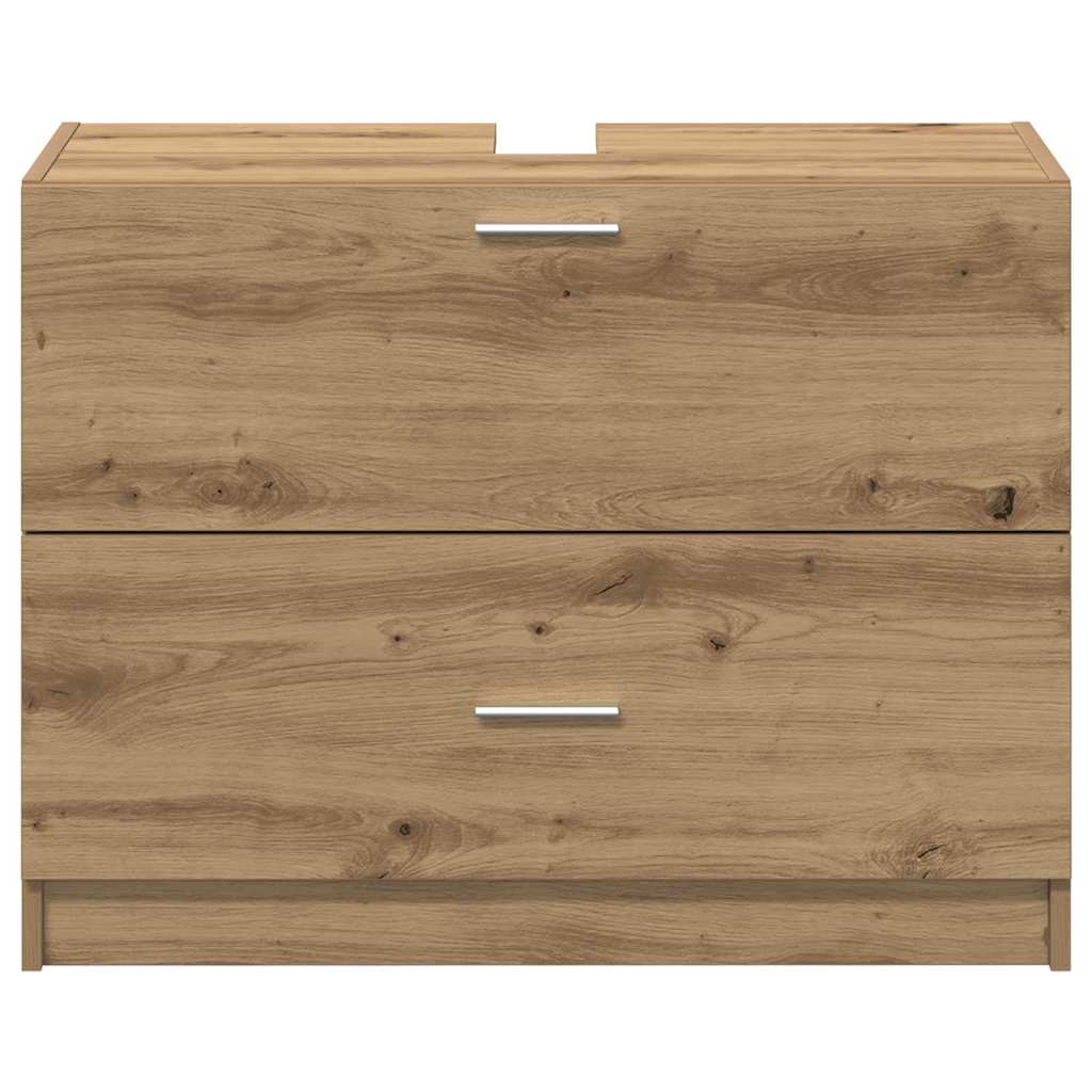 vidaXL Bathroom Cabinet Artisan Oak 78 x 37 x 59 cm Engineered wood