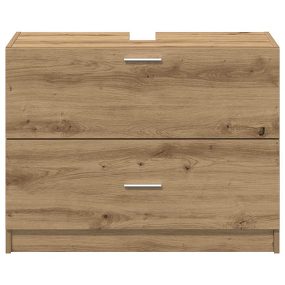 vidaXL Bathroom Cabinet Artisan Oak 78 x 37 x 59 cm Engineered wood