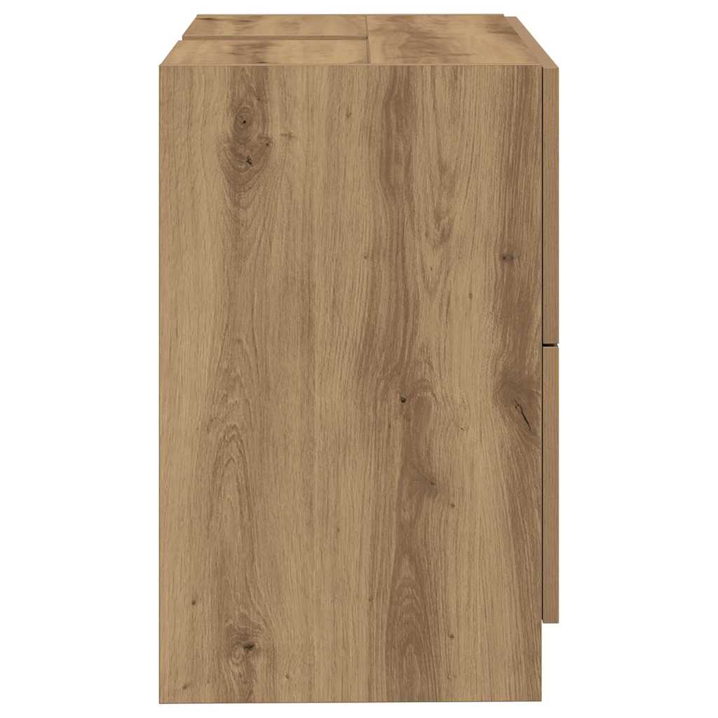 vidaXL Bathroom Cabinet Artisan Oak 78 x 37 x 59 cm Engineered wood