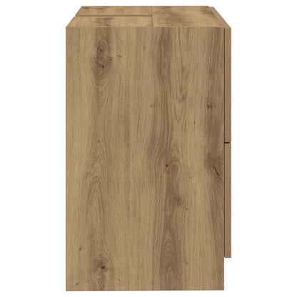 vidaXL Bathroom Cabinet Artisan Oak 78 x 37 x 59 cm Engineered wood