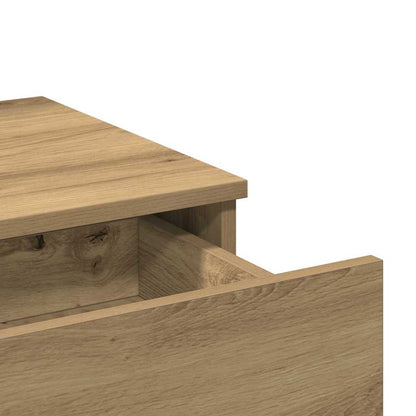 vidaXL Dressing Table Artisan Oak 100 x 40 x 130 cm Engineered Wood