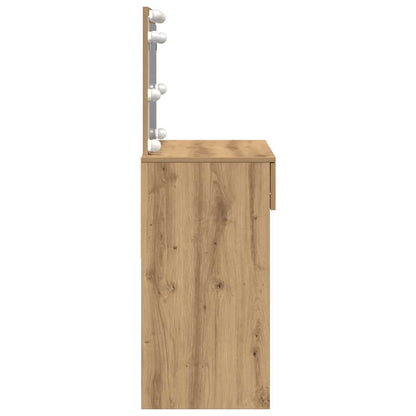 vidaXL Dressing Table Artisan Oak 100 x 40 x 120 cm Engineered Wood