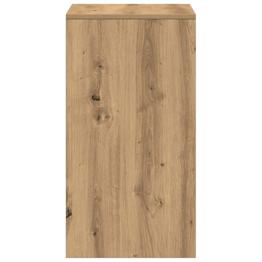 vidaXL Dressing Table 2 pcs Artisan oak 60 x 40 x 75 cm