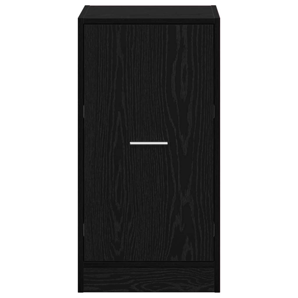 vidaXL Apothecary Cabinet Black oak 40 x 41 x 77.5 cm Engineered wood