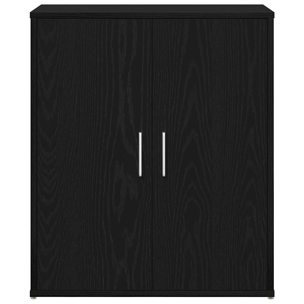 vidaXL Sideboard Black Oak 60x31x70 cm Engineered Wood