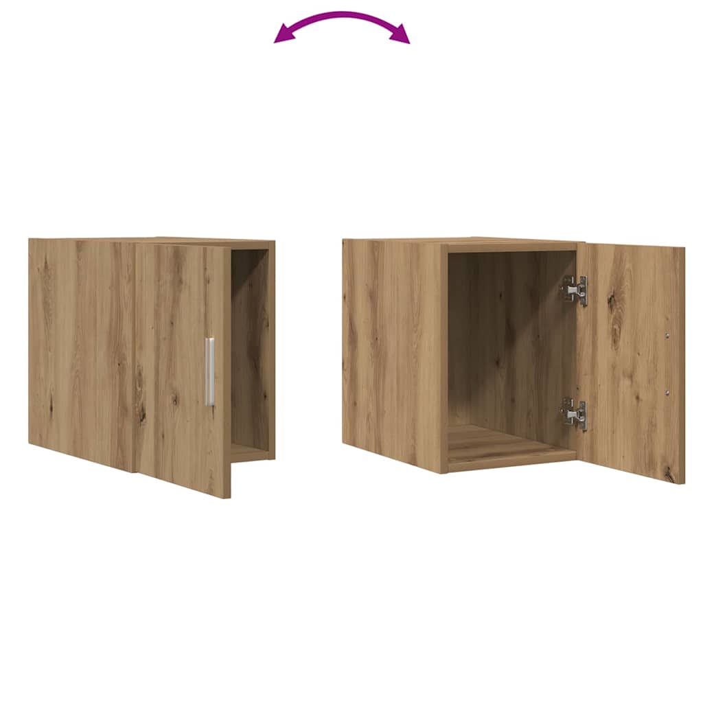 vidaXL Wall-Mounted Cabinet Artisan Oak 30 x 42.5 x 39.5 cm
