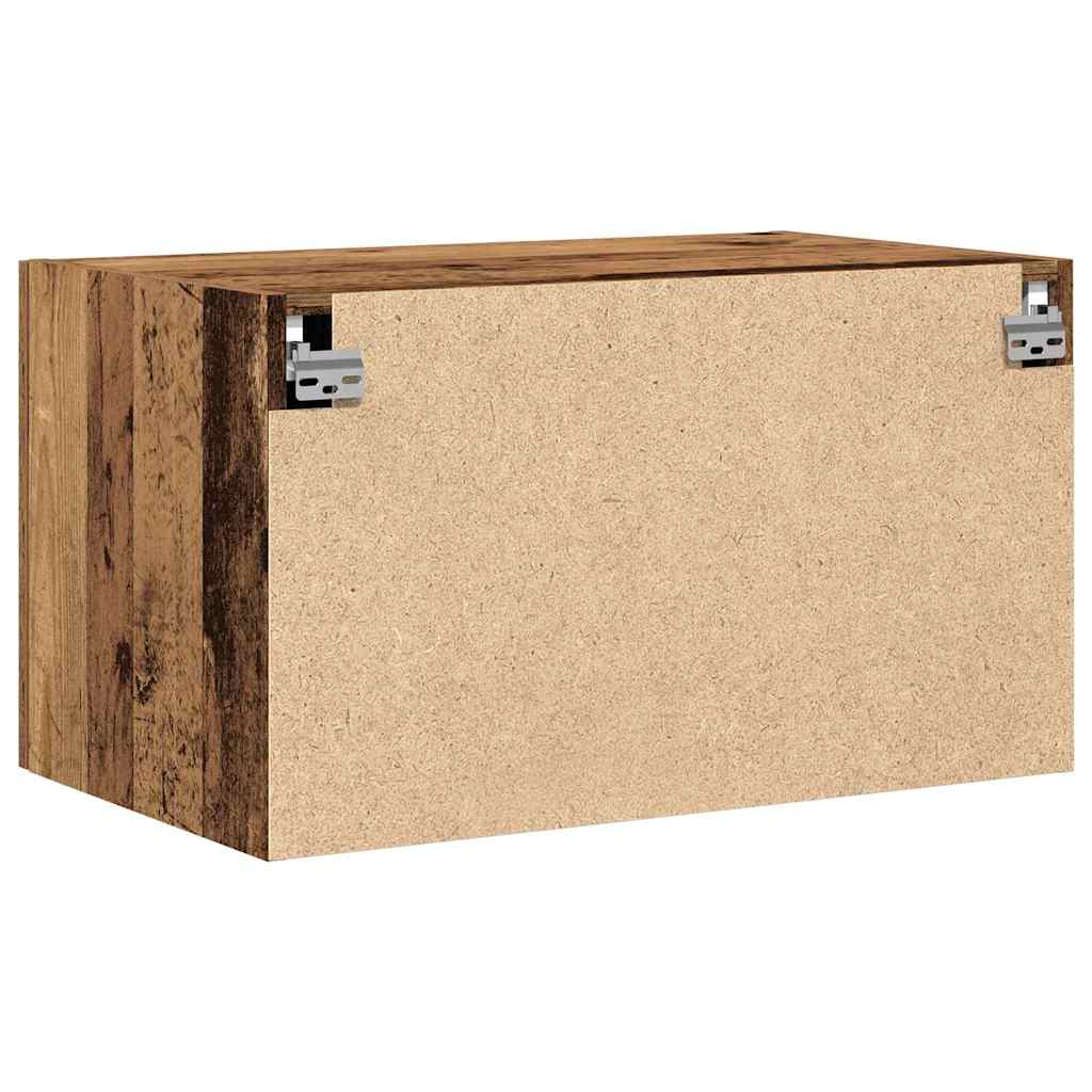 vidaXL Wall Cabinet Old wood 70 x 42.5 x 40 cm Engineered wood