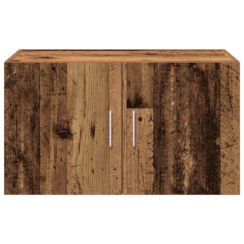 vidaXL Wall Cabinet Old wood 70 x 42.5 x 40 cm Engineered wood