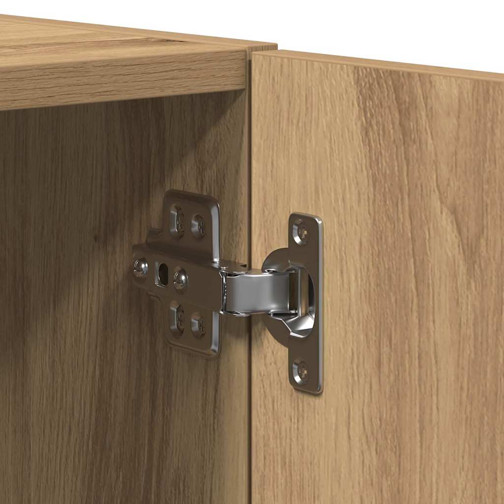 vidaXL Wall Cabinet Artisan oak 70 x 42.5 x 40 cm Engineered Wood