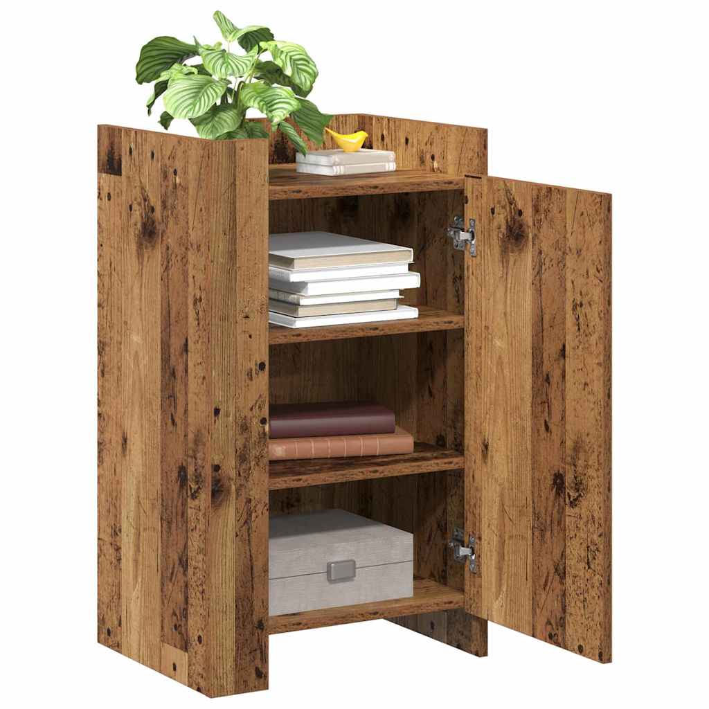 vidaXL Sideboard Old Wood 45 x 35 x 75 cm