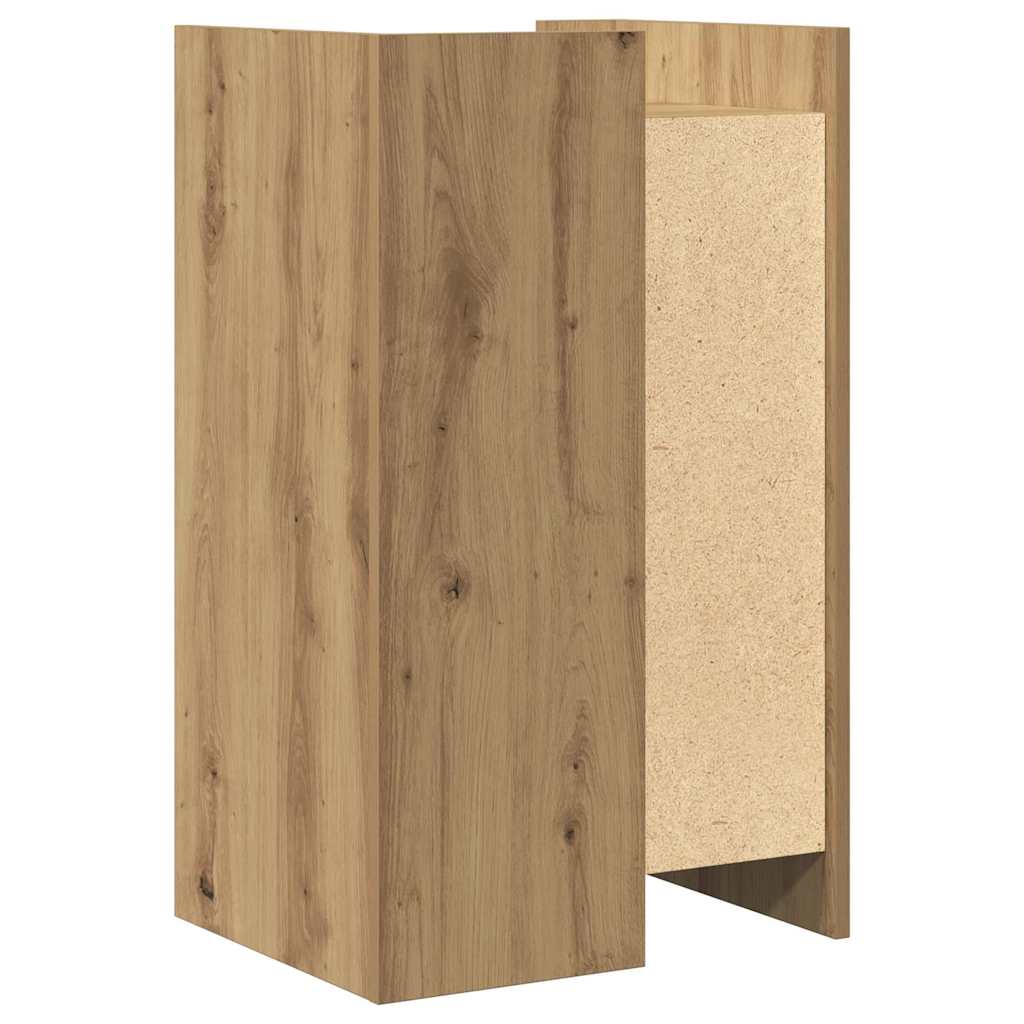 vidaXL Sideboard Artisan Oak 45 x 35 x 75 cm