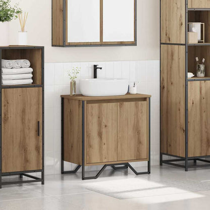 vidaXL Bathroom Sink Cabinet Artisan Oak 60 x 35 x 60 cm