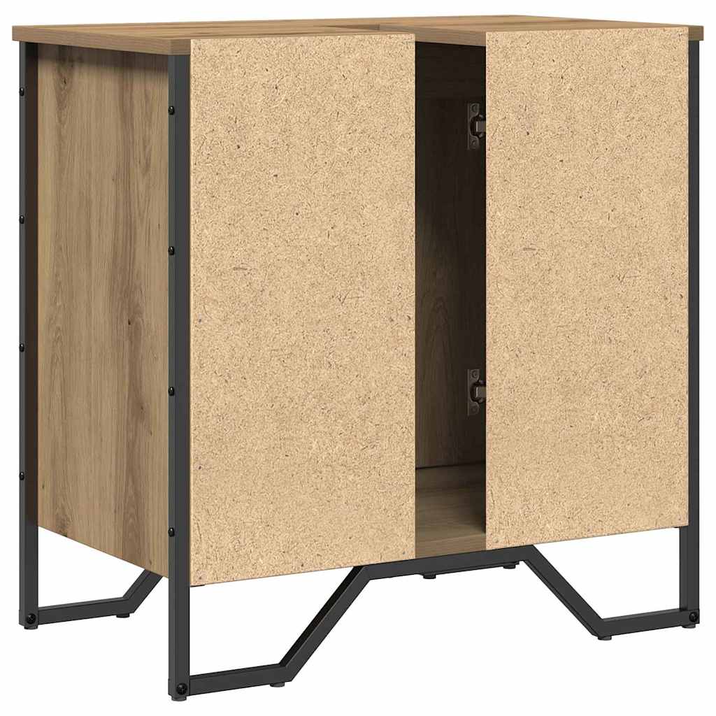 vidaXL Bathroom Sink Cabinet Artisan Oak 60 x 35 x 60 cm