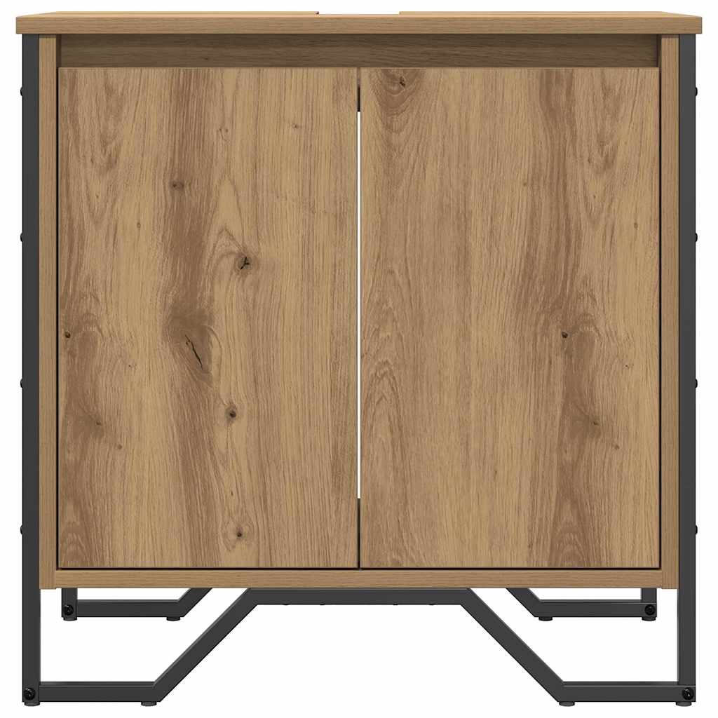 vidaXL Bathroom Sink Cabinet Artisan Oak 60 x 35 x 60 cm