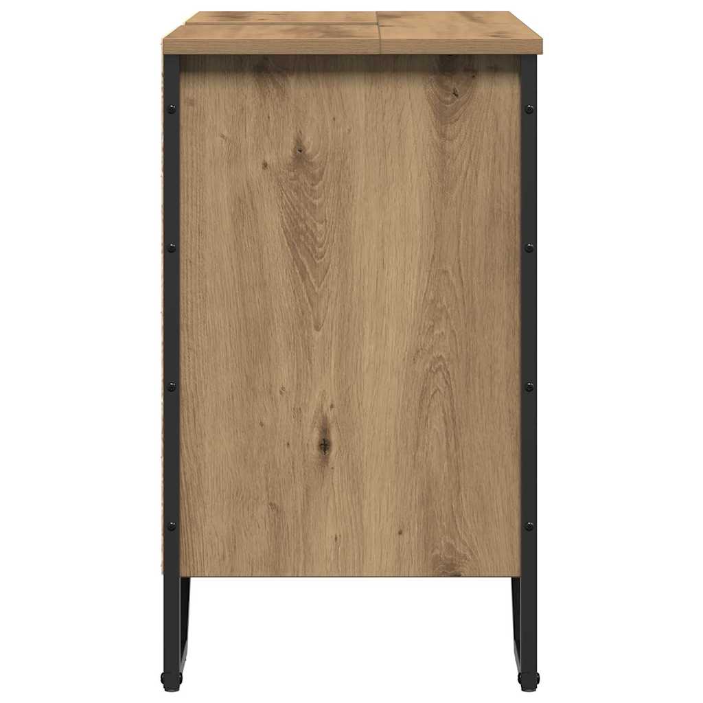 vidaXL Bathroom Sink Cabinet Artisan Oak 60 x 35 x 60 cm