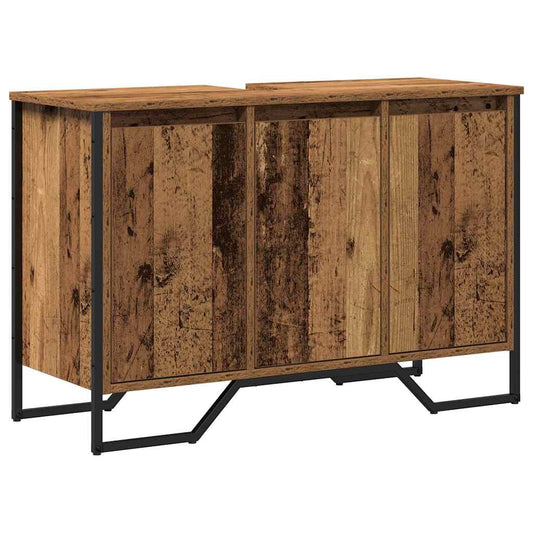vidaXL Sink Cabinet Other Old Wood 91 x 35 x 60 cm Engineered wood