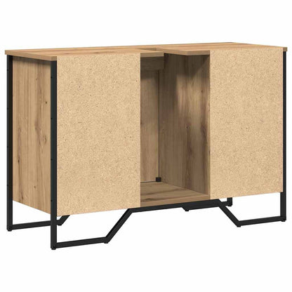 vidaXL Bathroom Sink Cabinet with Storage Artisan Oak 91 x 35 x 60 cm