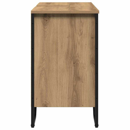 vidaXL Bathroom Sink Cabinet with Storage Artisan Oak 91 x 35 x 60 cm