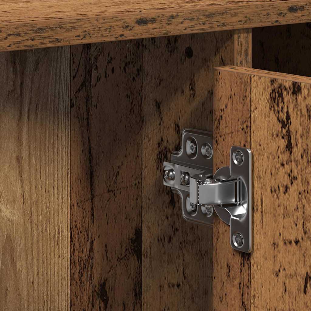 vidaXL Bathroom Sink Cabinet Old Wood 91 x 35 x 60 cm Engineered wood