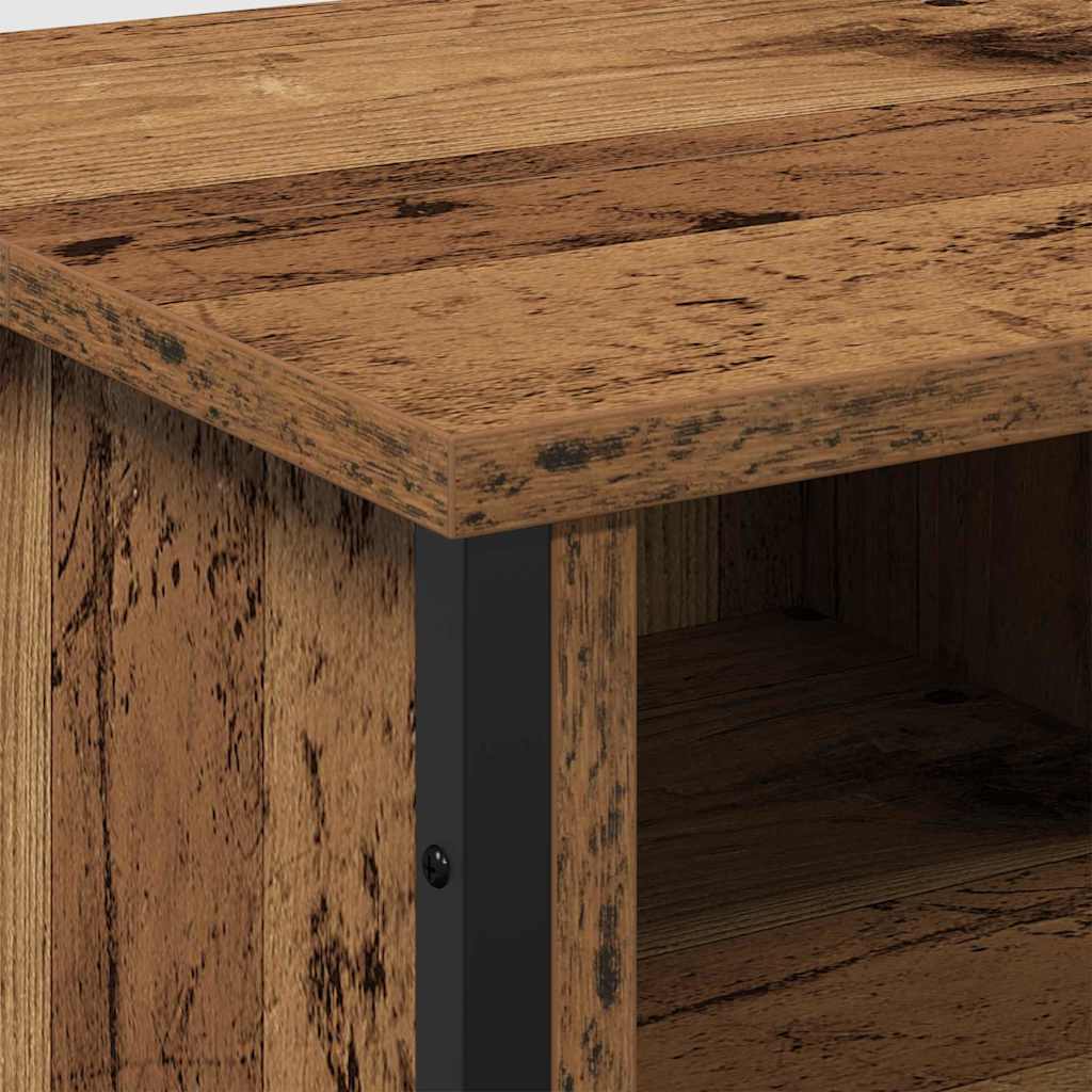 vidaXL Bathroom Sink Cabinet Old Wood 91 x 35 x 60 cm Engineered wood