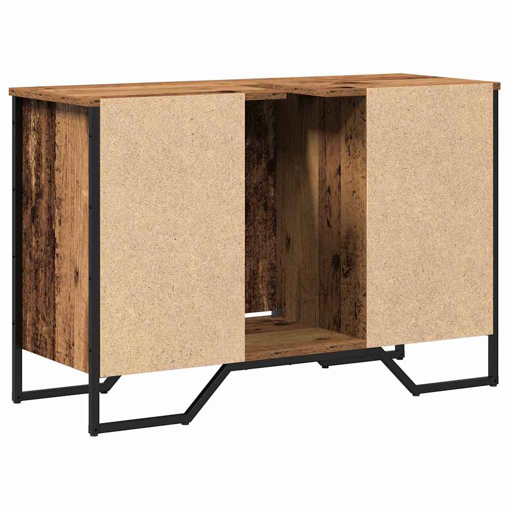 vidaXL Bathroom Sink Cabinet Old Wood 91 x 35 x 60 cm Engineered wood
