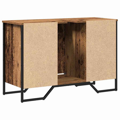 vidaXL Bathroom Sink Cabinet Old Wood 91 x 35 x 60 cm Engineered wood