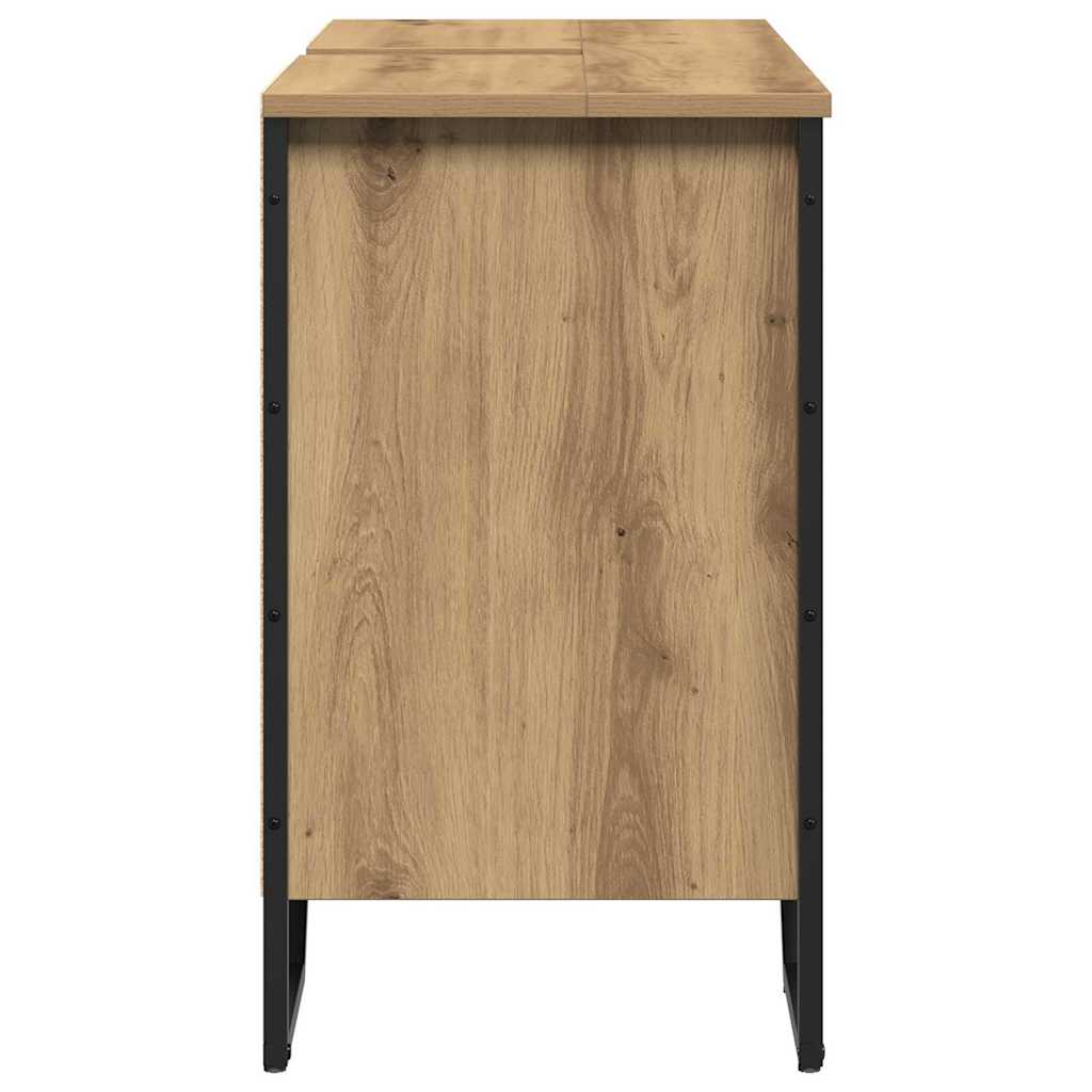 vidaXL Bathroom Sink Cabinet Artisan Oak 91 x 35 x 60 cm