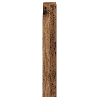 vidaXL Display Cabinet Old Wood 60 x 8.5 x 58 cm Engineered Wood