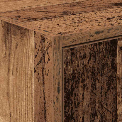 vidaXL Bathroom Cabinet Old Wood 63 x 29 x 55 cm Engineered wood