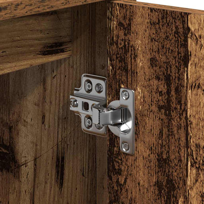 vidaXL Bathroom Cabinet Old Wood 63 x 29 x 55 cm Engineered wood