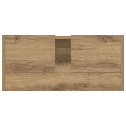 vidaXL Bathroom Cabinet Artisan Oak 63 x 29 x 55 cm Engineered wood