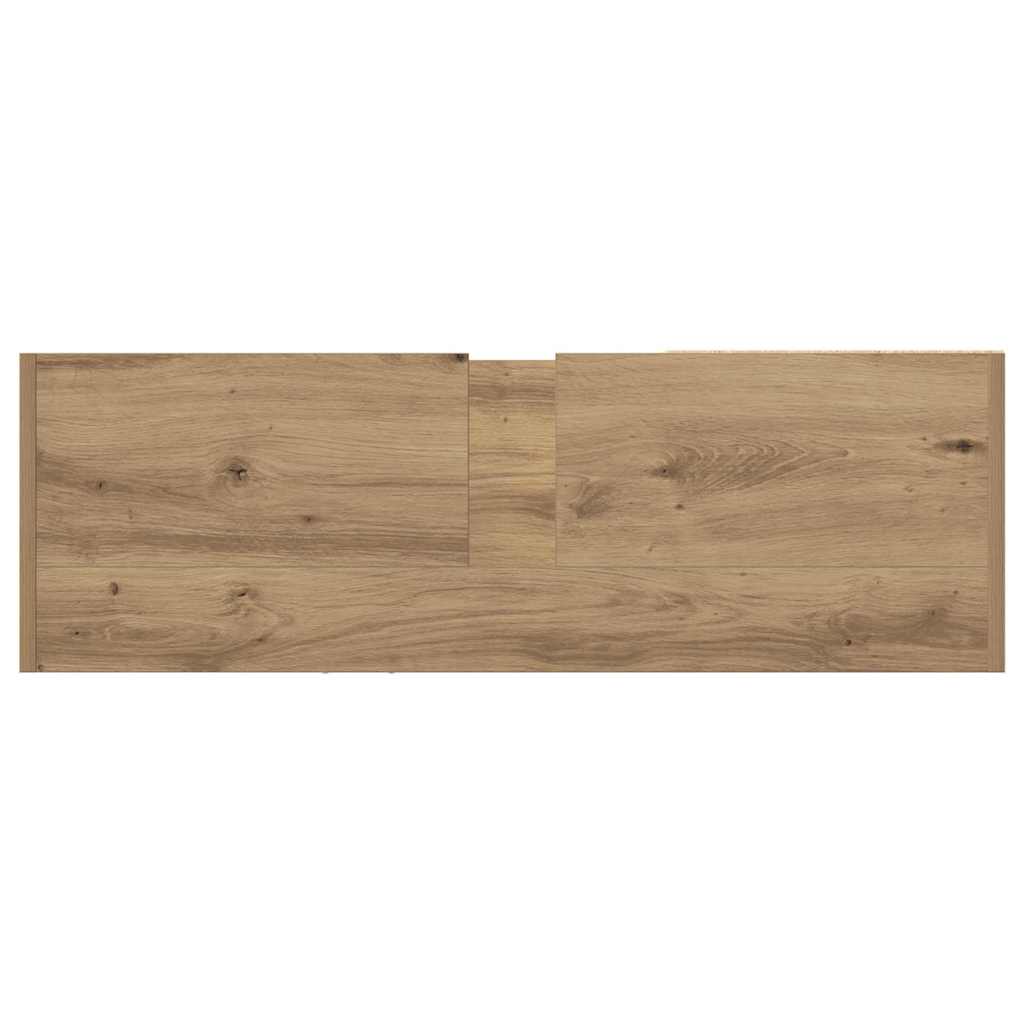 vidaXL Bathroom Cabinet Artisan Oak 90 x 29 x 55 cm Engineered wood