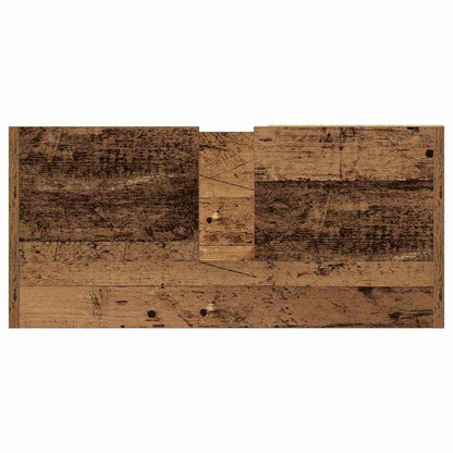 vidaXL Bathroom Cabinet Old Wood 63 x 29 x 55 cm Engineered wood