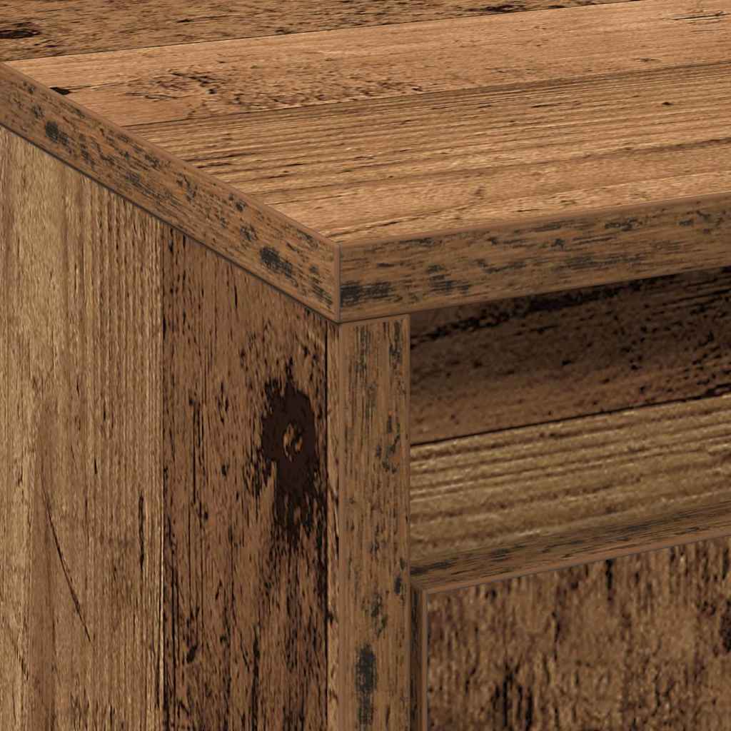 vidaXL TV Units Brown 139.5 x 34 x 50 cm Engineered wood