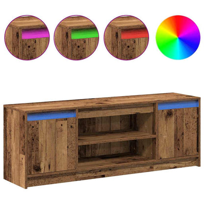 vidaXL TV Units Brown 139.5 x 34 x 50 cm Engineered wood