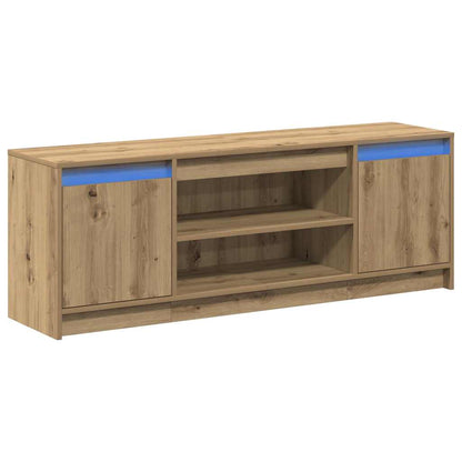 vidaXL TV Units 139.5 x 34 x 50 cm Brown Engineered wood
