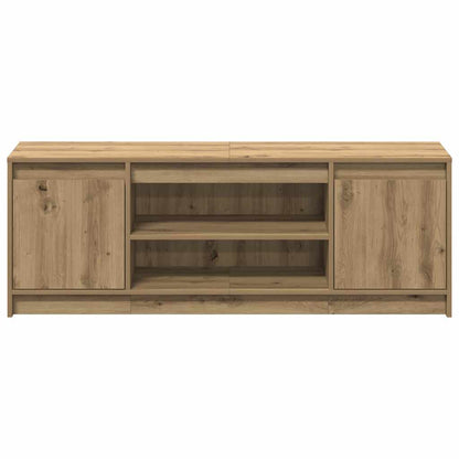 vidaXL TV Units 139.5 x 34 x 50 cm Brown Engineered wood
