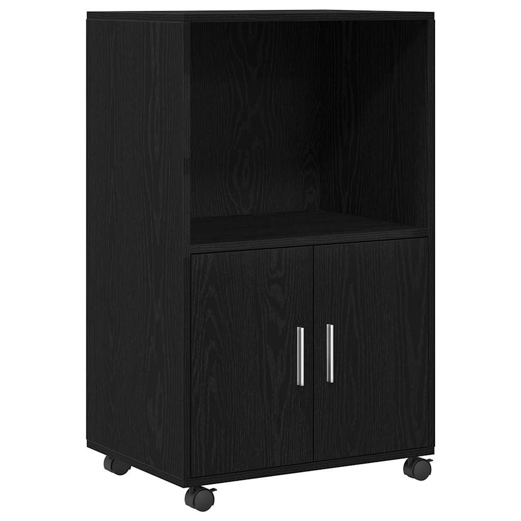 vidaXL Cabinet Black Oak 55 x 40 x 82 cm